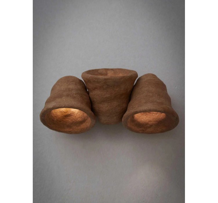 Керамічний бра Pecherna sconce 'three' (Bells together)3